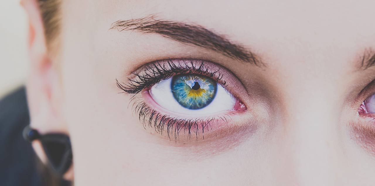Ojo azul de mujer Ojo azul de mujer
